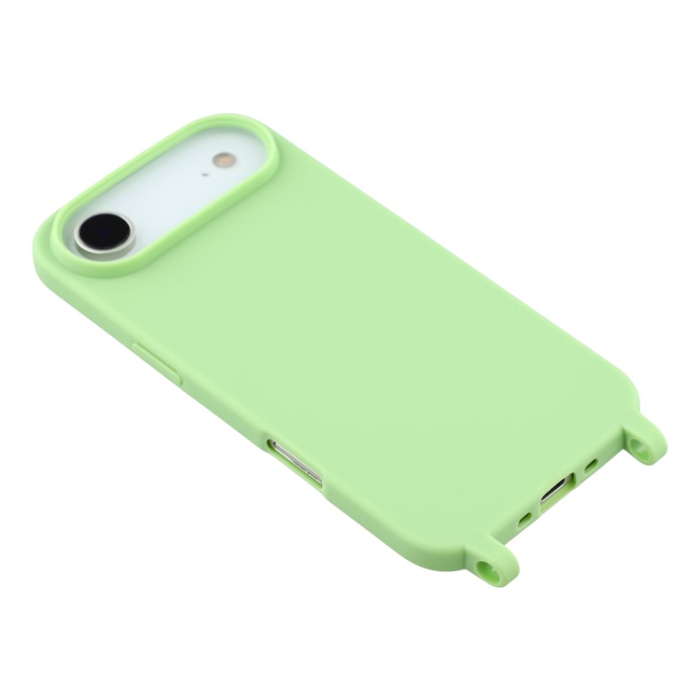 A-One Brand - iPhone 17 Air Mobilskal TPU med Hål för Rem - Grön