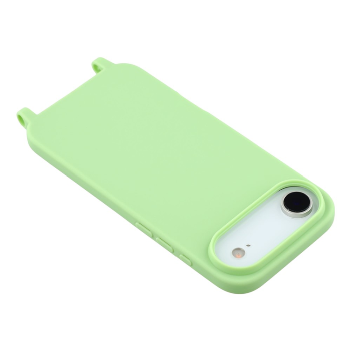 A-One Brand - iPhone 17 Air Mobilskal TPU med Hål för Rem - Grön