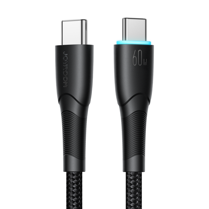 Joyroom - Joyroom Starry USB-C till USB-C kabel 60W 1m - Svart