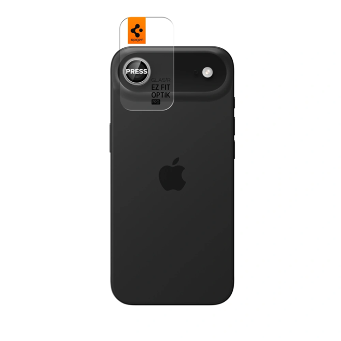 Spigen - [2-pack] Spigen iPhone Air Härdat Glas Kameraskydd EZ Fit - Silver