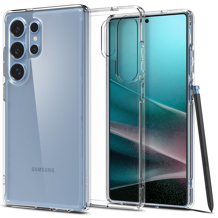Spigen Galaxy S25 Ultra Mobilskal Ultra Hybrid - Crystal Clear | 2353 | AlltMobil