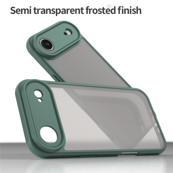 A-One Brand - iPhone Air Mobilskal Frostade krockkuddar Drop Proof - Grön