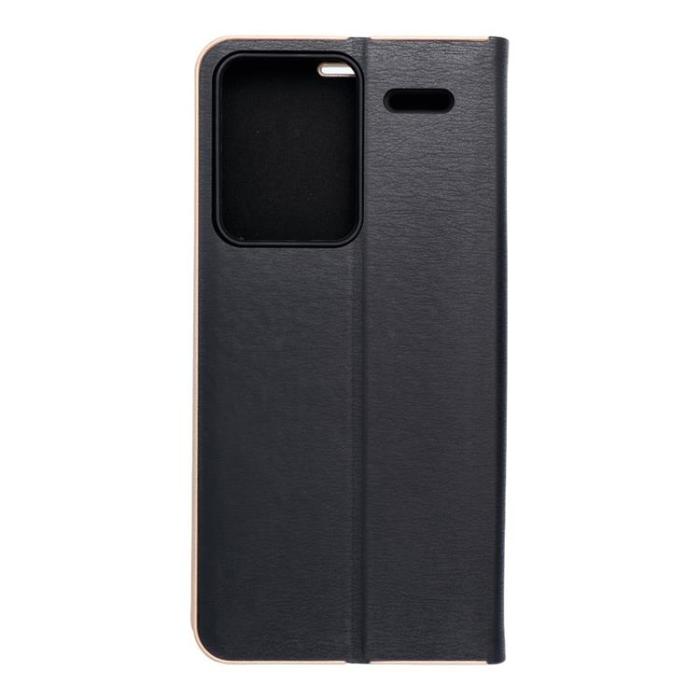 OEM - Xiaomi Redmi Note 13 Pro Plus Plånboksfodral Luna Guld - Svart