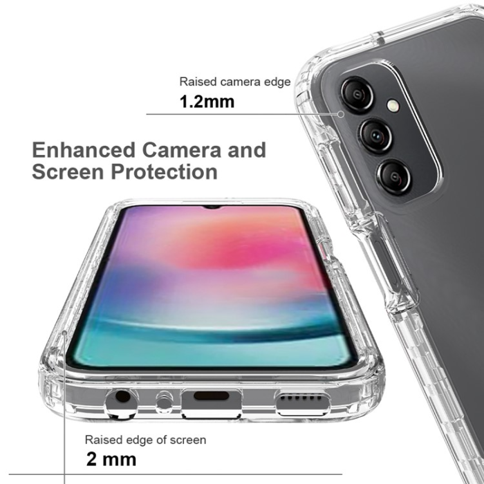 OEM - Galaxy A24 4G Mobilskal 3in1 Gradient - Transparent