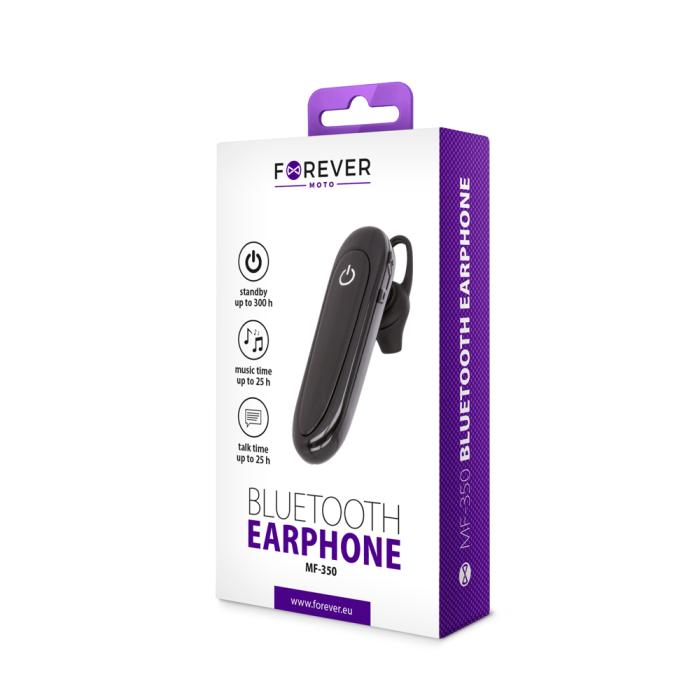 TelForceOne - Trådlösa Bluetooth-hörlurar med Multipoint Svart