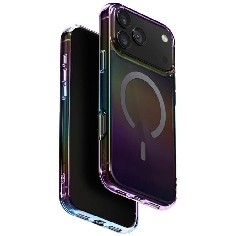 UNIQ iPhone 17 Pro Max Mobilskal MagSafe Iridescia - Midnattskvarts | 2353 | AlltMobil