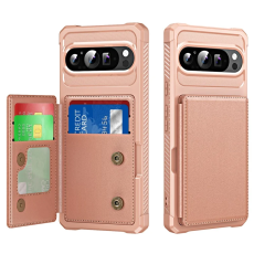 A-One Brand - Google Pixel 10 / Pixel 10 Pro Mobilskal korthållare - roséguld