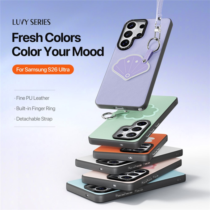Dux Ducis - DUX DUCIS Mobilskal till Galaxy S26 Ultra Ringhållare/Handledsrem Luvy Series