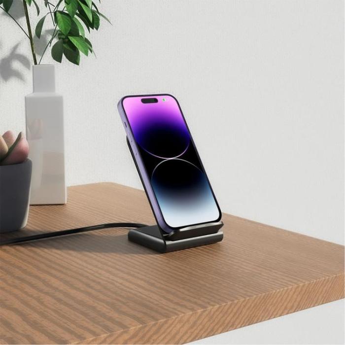 Tech-Protect - Tech-Protect Trådlös Laddare 15W till Apple, Samsung, Xiaomi mm
