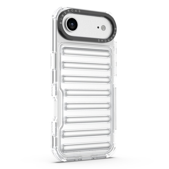 A-One Brand - iPhone 17 Air Mobilskal Stripe Design Detachable - Transparent