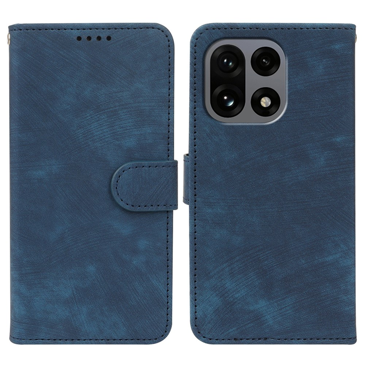 OnePlus 15 5G Plånboksfodral Striped Texture Läder (Blå) | 2353 | AlltMobil