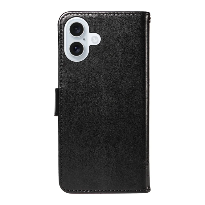 A-One Brand - iPhone 17 Plånboksfodral Tree Pattern - Svart