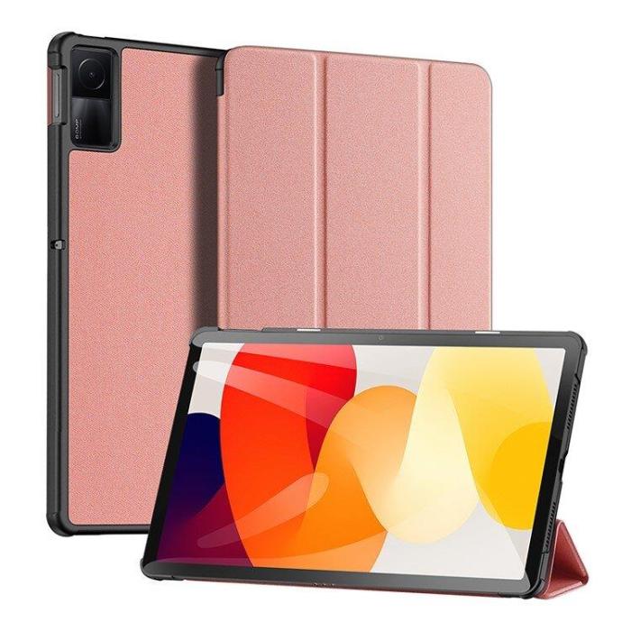 Dux Ducis - Dux Ducis Xiaomi Pad SE Fodral Domo Eco Läder - Rosa