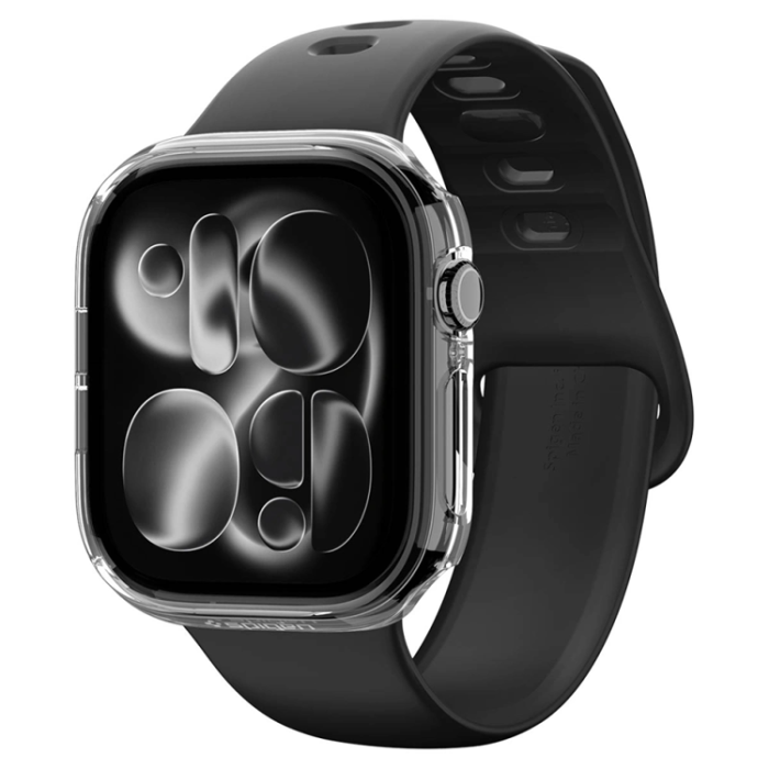 Spigen - Spigen Skal För Apple Watch 12 (46mm) Thin Fit - Crylstal Clear