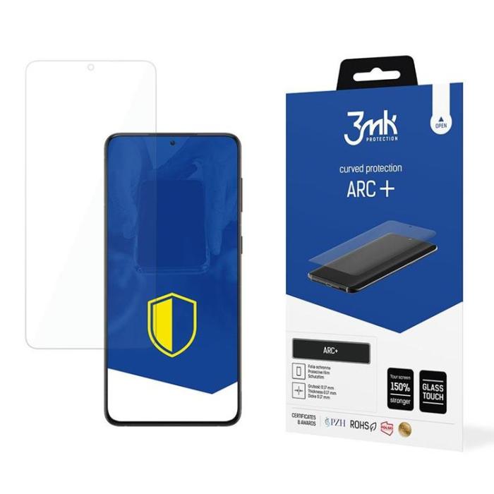 3MK - 3MK Galaxy S21 Ultra Plastfilm Skärmskydd ARC+ Transparent