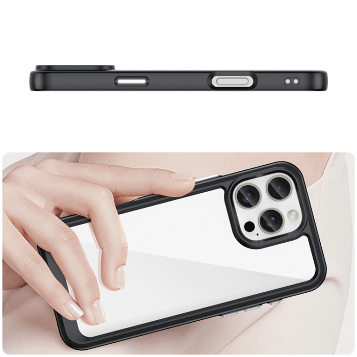 OEM - iPhone 16 Pro Max Mobilskal Outer Space - Svart