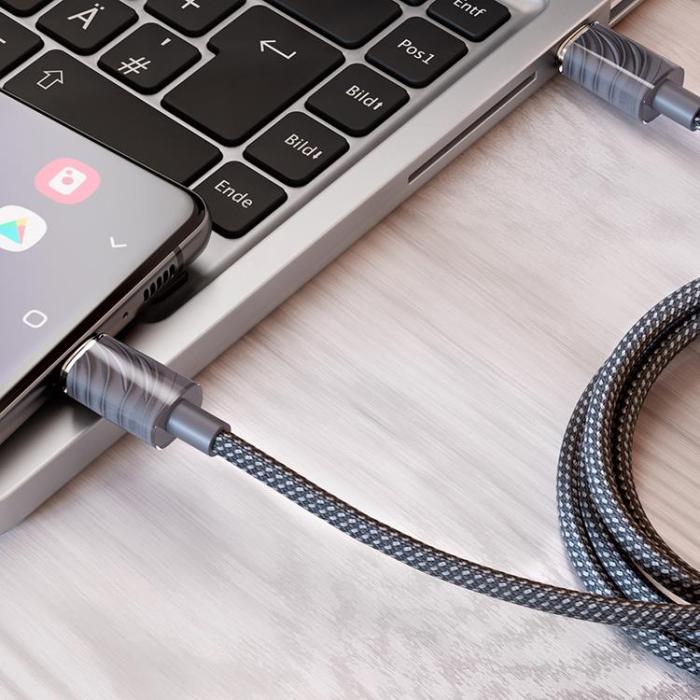 Proove - Proove USB-C - Lightning Kabel 1m Spectral - Svart