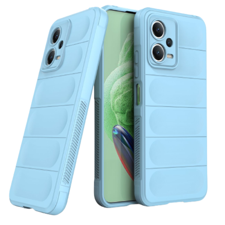 Mobilskal till Xiaomi Redmi Note 12/Poco X5 Magic Shield - Ljusblå | 2353 | AlltMobil