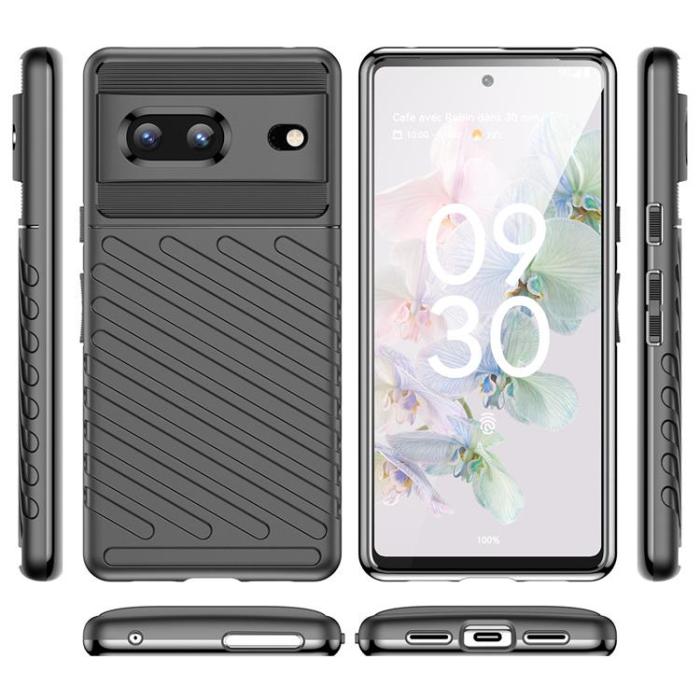 OEM - Google Pixel 7 Skal Thunder Flexible Armored - Svart