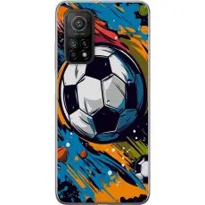 Gustaf - Mobilskal till Xiaomi Mi 10T 5G med Fotbollar