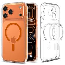 Spigen - Spigen iPhone 17 Pro Mobilskal Ultra Hybrid Magsafe - Clear/Orange