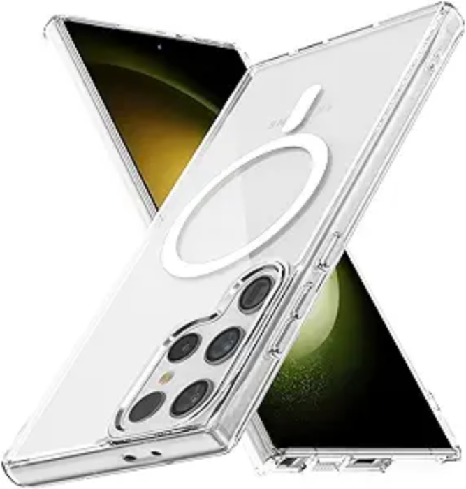 OEM - Galaxy S24 Ultra Mobilskal Magsafe - Transparent