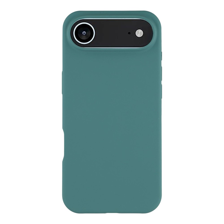 iPhone Air Mobilskal Solid Silikon Shockproof - Svartgrön | 2353 | AlltMobil