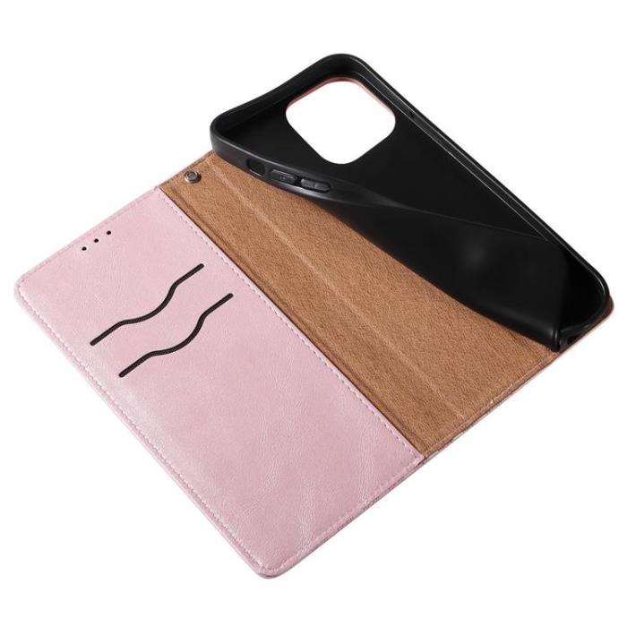 OEM - Galaxy S23 Plus Plånboksfodral Magnet Strap - Röd