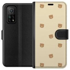 iSecrets - Pl&aring;nboksfodral till Xiaomi Mi 10T 5G med Bj&ouml;rnm&ouml;nster