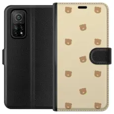 Gustaf - Pl&aring;nboksfodral till Xiaomi Mi 10T 5G med Bj&ouml;rnm&ouml;nster