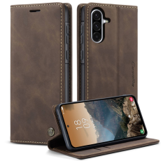 Caseme - CASEME Galaxy A56 5G Plånboksfodral 013 Series Läder - Coffee
