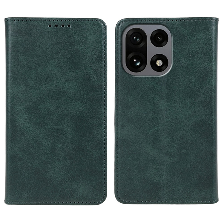 OnePlus 15 5G Plånboksfodral Calf Strong PU Läder (Grön) | 2353 | AlltMobil