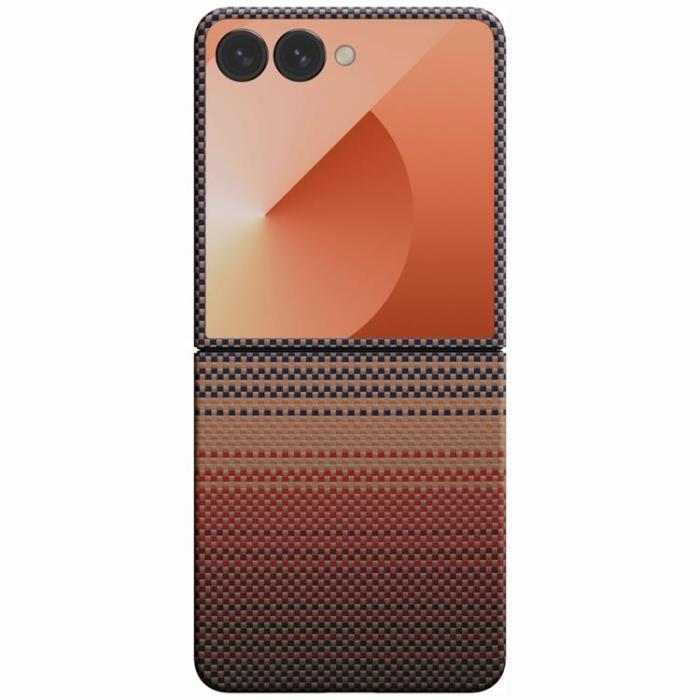 PITAKA - PITAKA Galaxy Z Flip 7 Mobilskal MagSafe Ultra-Slim - Sunset