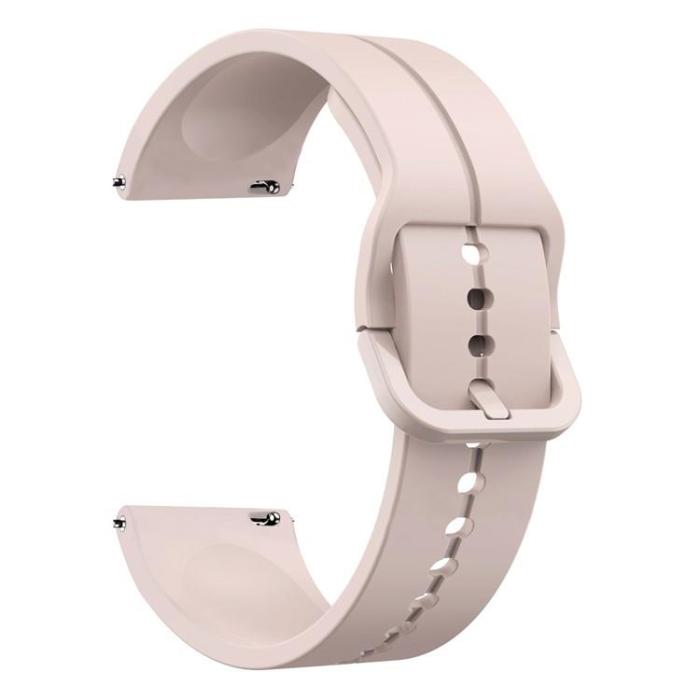 A-One Brand - Galaxy Watch Armband Silikon (20mm) - Ljusrosa