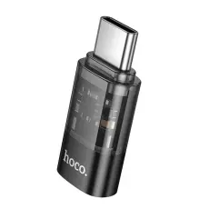 Hoco - Hoco USB-C Till Lightning Adapter UA36D - Svart