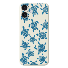 A-One Brand - iPhone 17 Mobilskal Turtle Pattern Straight Edge - Beige