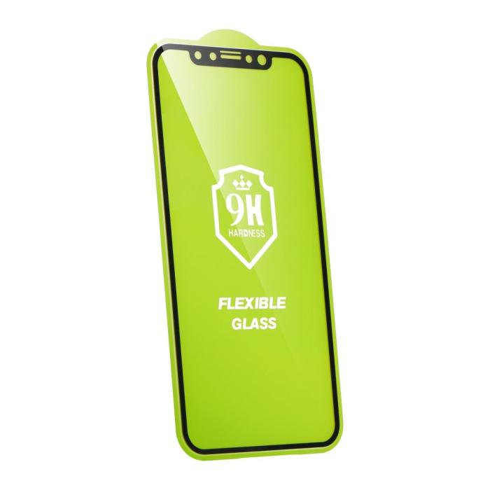Bestsuit - Bestsuit iPhone 14 Pro Max Skärmskydd Flexible Glas - Svart