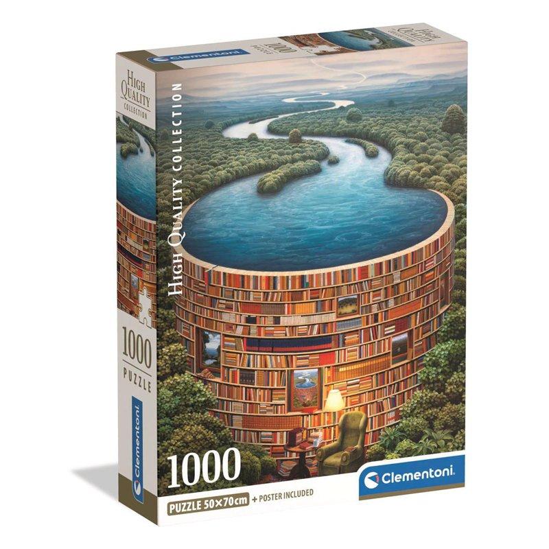 CLEMENTONI Pussel 1000 Pcs CB High Quality Collection Bibliodame