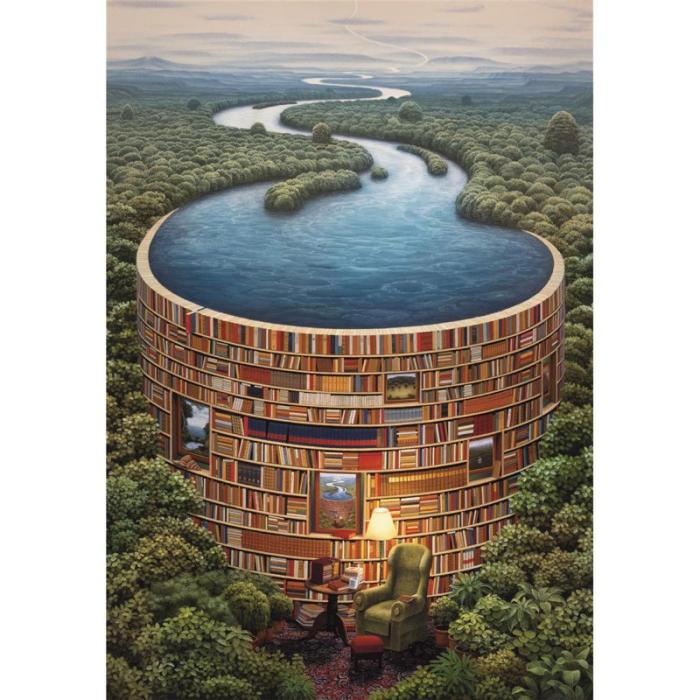 CLEMENTONI - CLEMENTONI Pussel 1000 Pcs CB High Quality Collection Bibliodame