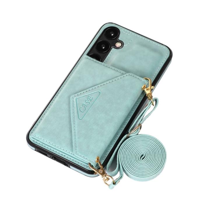 OEM - Mobilfodral för Samsung Galaxy S26 Plus Konstläder + TPU - Grön
