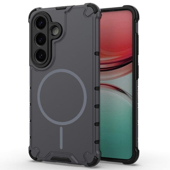 OEM - Mobilskal för Samsung Galaxy S26 Magnetiskt TPU + PC - Grå