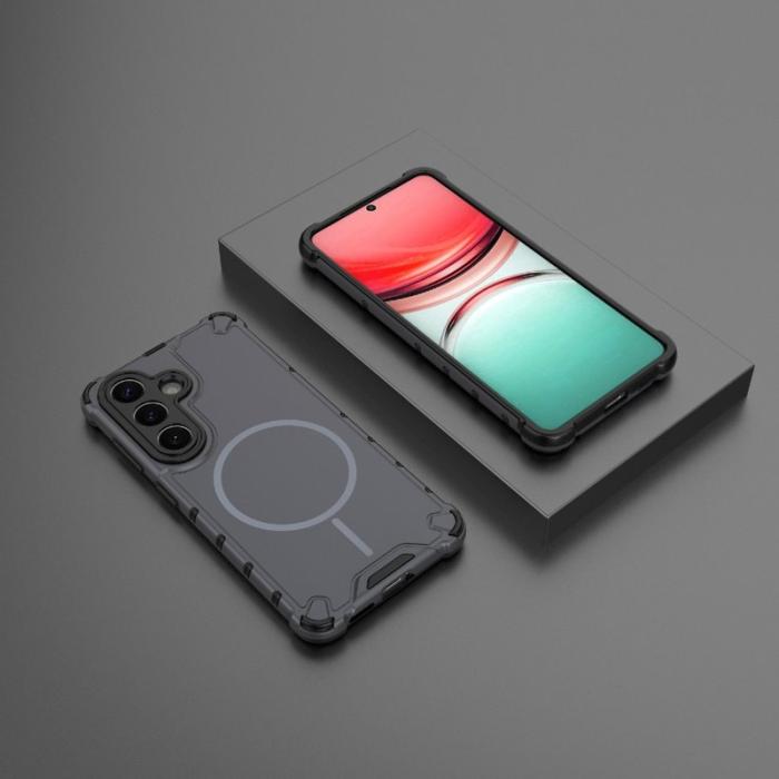 OEM - Mobilskal för Samsung Galaxy S26 Magnetiskt TPU + PC - Grå