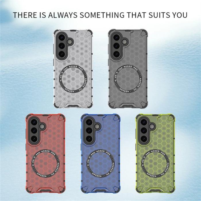 OEM - Mobilskal för Samsung Galaxy S26 Magnetiskt TPU + PC - Grön