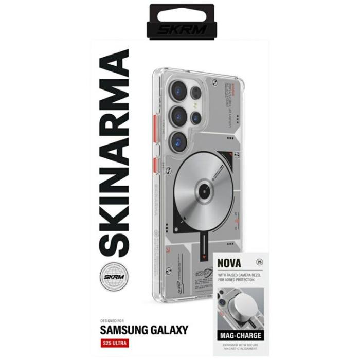 Skinarma - Skinarma Galaxy S25 Ultra Mobilskal MagSafe Nova - Transparent