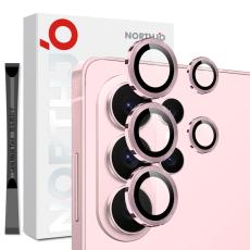 NORTHJO - NORTHJO Sk&auml;rmskydd f&ouml;r Samsung Galaxy S26 Ultra H&auml;rdat glas Kamera - Rosa