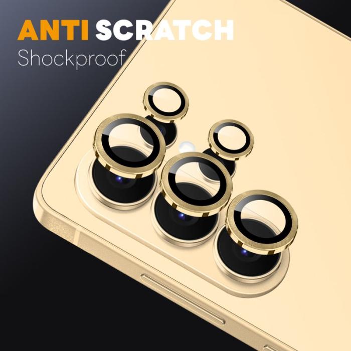NORTHJO - NORTHJO Skärmskydd för Samsung Galaxy S26 Ultra Härdat glas Kamera - Guld