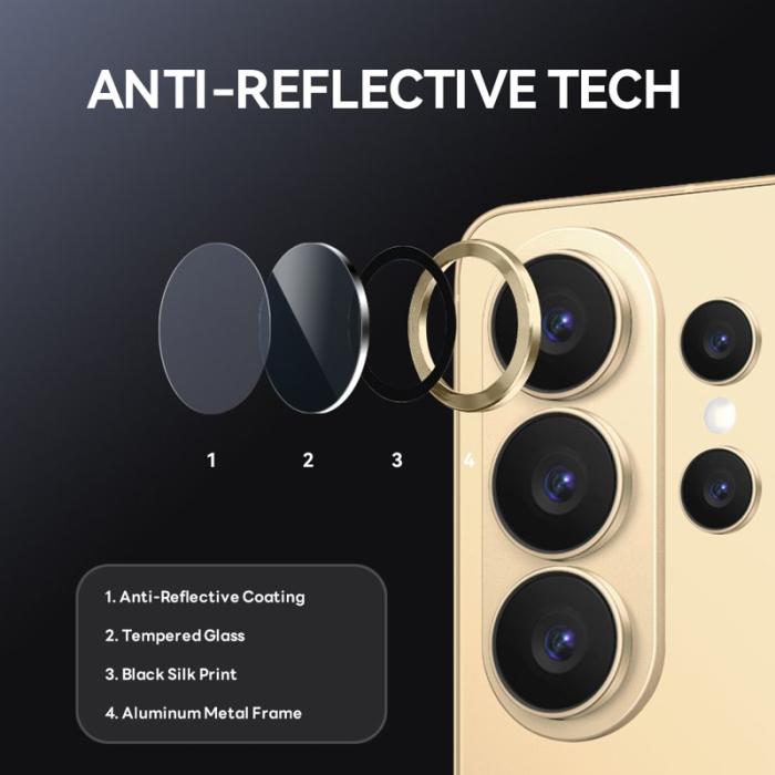 NORTHJO - NORTHJO Skärmskydd för Samsung Galaxy S26 Ultra Härdat glas Kamera - Guld