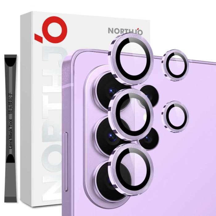 NORTHJO - NORTHJO Skärmskydd för Samsung Galaxy S26 Ultra Härdat glas Kamera - Lila
