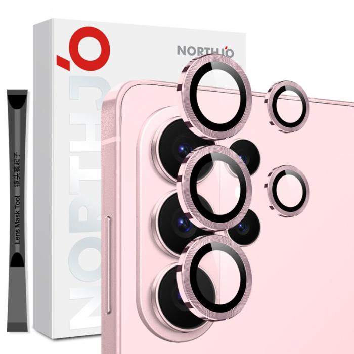 NORTHJO - NORTHJO Skärmskydd för Samsung Galaxy S26 Ultra Härdat glas Kamera - Rosa