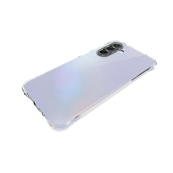 WANLONFENG - WANLONFENG Galaxy A17 Mobilskal med Härdat Glas WL - Clear